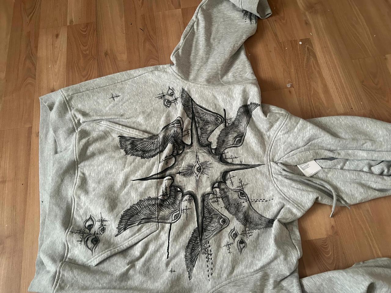 VSHN Splatter Denim Pants